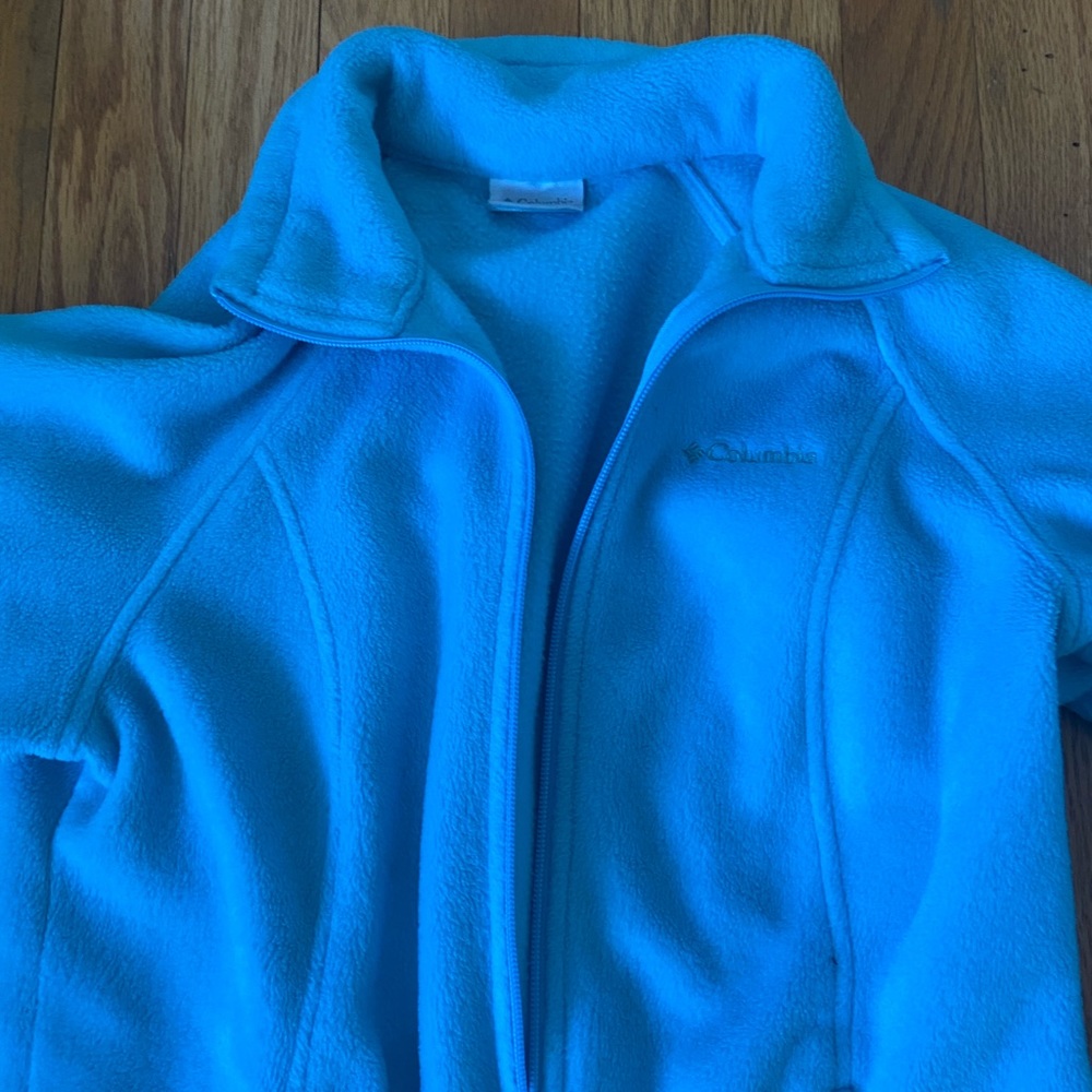 Columbia womens blue fleece size small